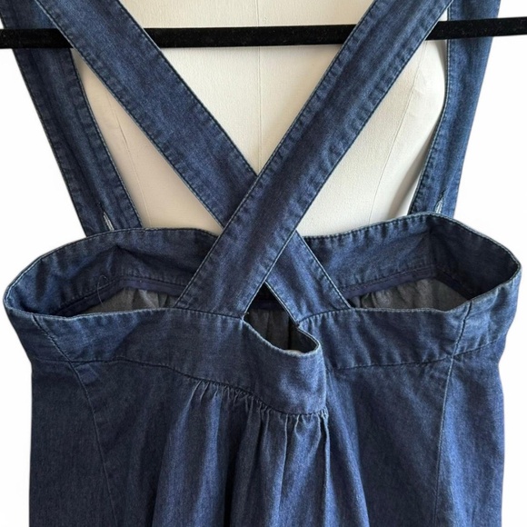 Zimmermann pull over denim dress (size 0) 187 - Picture 4 of 5